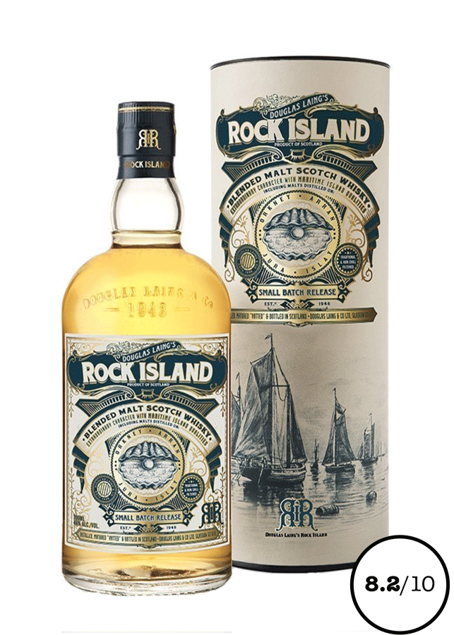 blended malt whisky rock island