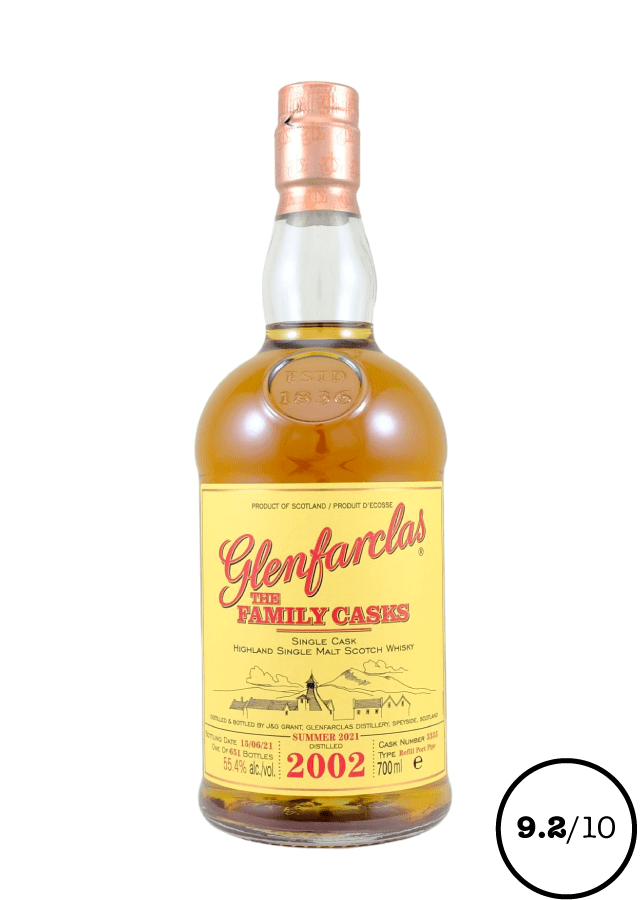 whisky glenfarclas speyside 2002