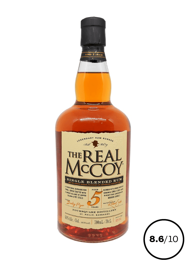 THE REAL MCCOY Rum 5 ans