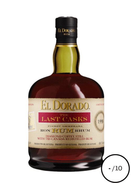 rhum édition limité guyana el dorado last cask