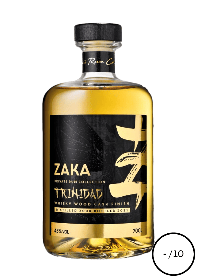 ZAKA Rum Trinidad Japan Whisky Cask Finish