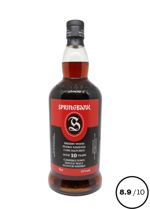 whisky campbeltown springbank 10 ans PX