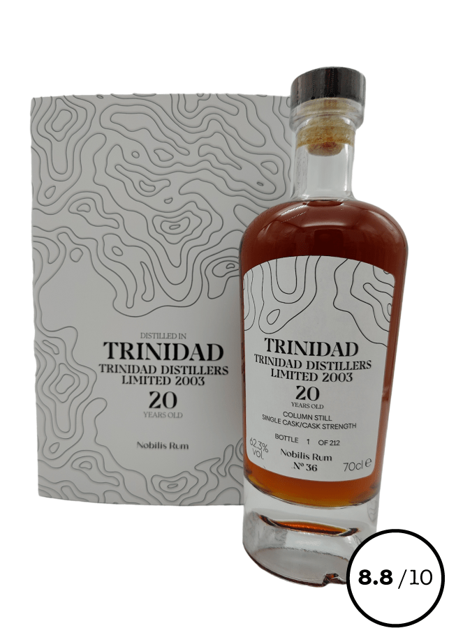 NOBILIS RUM Trinidad Distillers 2003 20 ans LE CLAN HANNIBAL